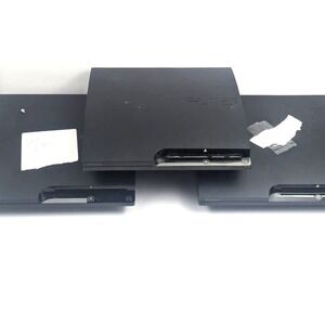 Lot Of 3 Sony PlayStation 3 Consoles 2001A For Parts Or Repair